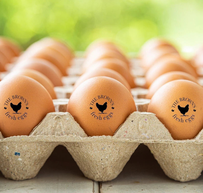 Egg Stamps Personalized Custom Egg Stamp, Chicken Coop Idea, Chicken Egg Stamp, Farm Stamper, Chicken Gifts, Hen Mini Egg Stamp For Farmer